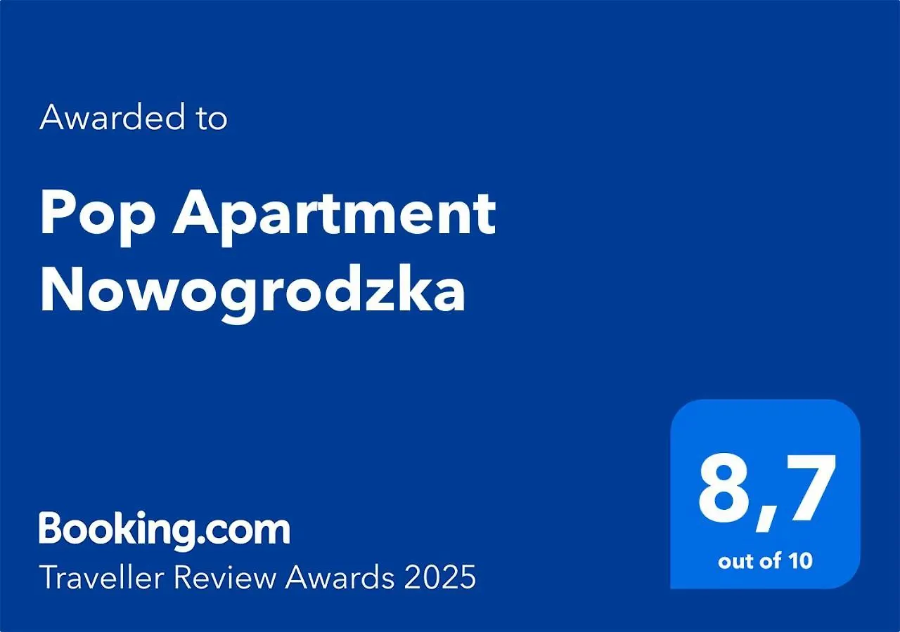 Pop Apartment Nowogrodzka Warsaw Poland